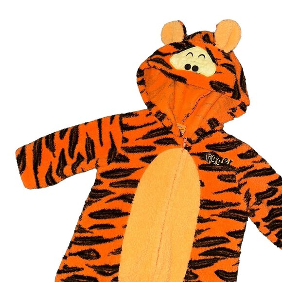Disney Winnie the Pooh Tigger Costume Baby Unisex 12 Months Boys Girls Halloween - Picture 3 of 9